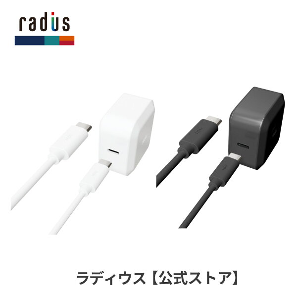 セールで見つけた、ラディウスのUSB-C ACアダプター。分離型で使い分けしやすいのがうれしい！
