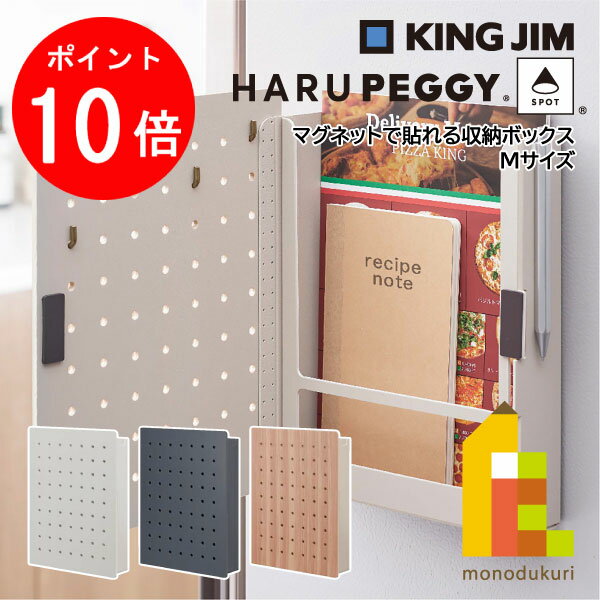 マグネットで貼れる小さな収納。ハルペギーMサイズは、見せると隠すを同時に整えやすい！