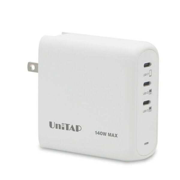 プリンストン Unitap USB-C 3ポート・PD140W対応をチェック