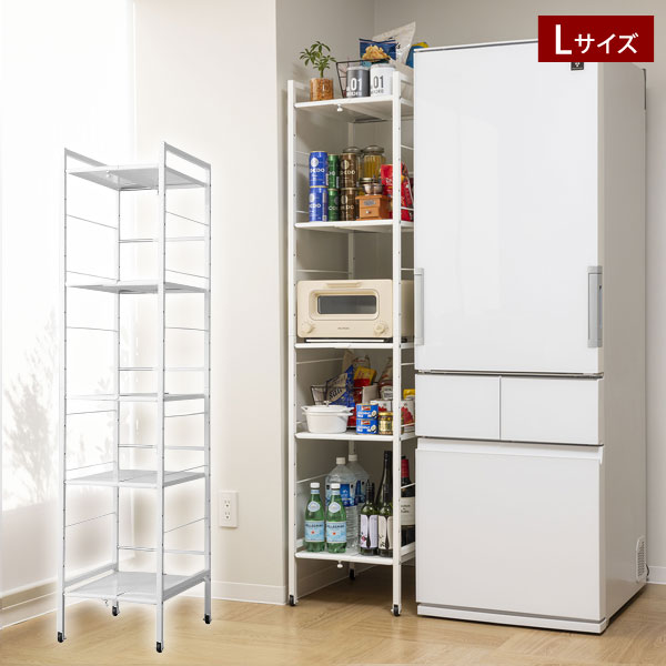 置き場所に悩みやすい隙間へ。幅が伸縮できる収納ラックの使いどころを由比目線で見る
